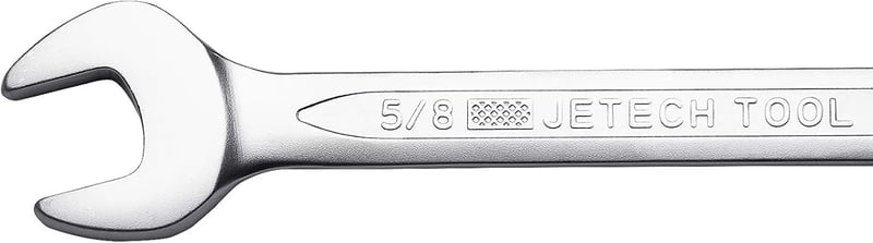 Jetech 5/8" Kombinált Villáskulcs Ipari Minőség 12 Fogas Króm-Vanádium Acél