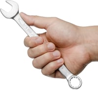 Jetech 5/8" Kombinált Villáskulcs Ipari Minőség 12 Fogas Króm-Vanádium Acél 5