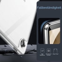 Priehľadný kryt JETech na tablet Samsung Galaxy Tab A9 8,7", číry ochranný obal 5