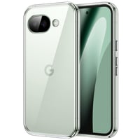 JETech Google Pixel 10a Átlátszó Tok Sárgulás Ellen Védő Kemény Hátlap Kristálytiszta Telefontok 1