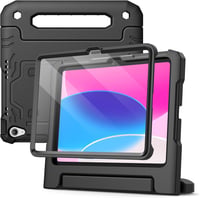 JETech iPad 11. 10. generáció gyermek tok ütésálló állvánnyal fekete 1