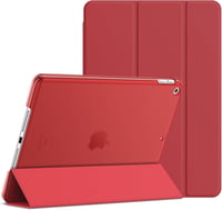 JETech iPad 9/8/7 (10.2") Tok Autó Alvó Funkcióval Piros 1