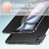 JETech iPad Air 11" M4/M3/M2 (2026/2025/2024) és Air 5./4. gen. 10,9" tok - fekete 3