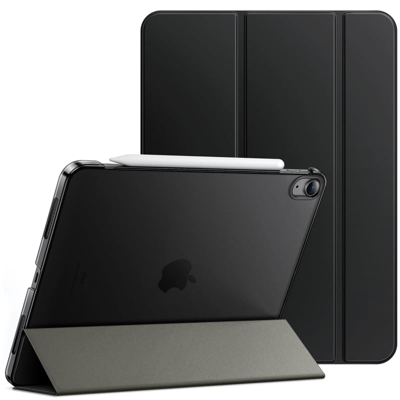 JETech iPad Air 11" M4/M3/M2 (2026/2025/2024) és Air 5./4. gen. 10,9" tok - fekete
