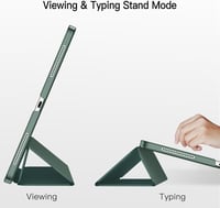 JETech iPad Pro 12.9" (2020/2018) Tok Pencil Tartóval, Intelligens Alvó/Ébresztő Funkció, Misty Green 5