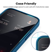 Folie de protecție ecran complet JETech pentru iPhone 13/13 Pro, pachet de 3 bucăți 7
