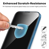 Folie de protecție ecran complet JETech pentru iPhone 13/13 Pro, pachet de 3 bucăți 5