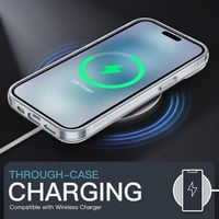 JETech iPhone 15 (6,1") védőtok, ütésálló, karcálló - átlátszó 6