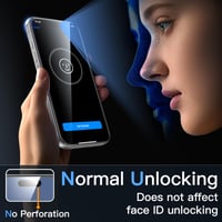 JETech iPhone 16 Pro Képernyővédő Fólia - 3 db-os Csomag, Edzett Üveg Kijelzővédő 8