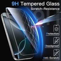 JETech iPhone 16 Pro Képernyővédő Fólia - 3 db-os Csomag, Edzett Üveg Kijelzővédő 5