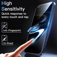 Ochranná fólia na displej JETech pre iPhone 17 Pro, balenie 3 ks 6