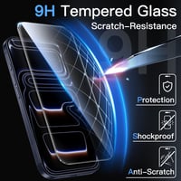 Ochranná fólia na displej JETech pre iPhone 17 Pro, balenie 3 ks 5
