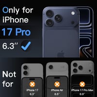 Ochranná fólia na displej JETech pre iPhone 17 Pro, balenie 3 ks 2