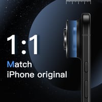 Ochranné tvrdené sklo na fotoaparát JETech iPhone Air – čierne – 1 ks 5