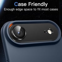Ochranné tvrdené sklo na fotoaparát JETech iPhone Air – čierne – 1 ks 7