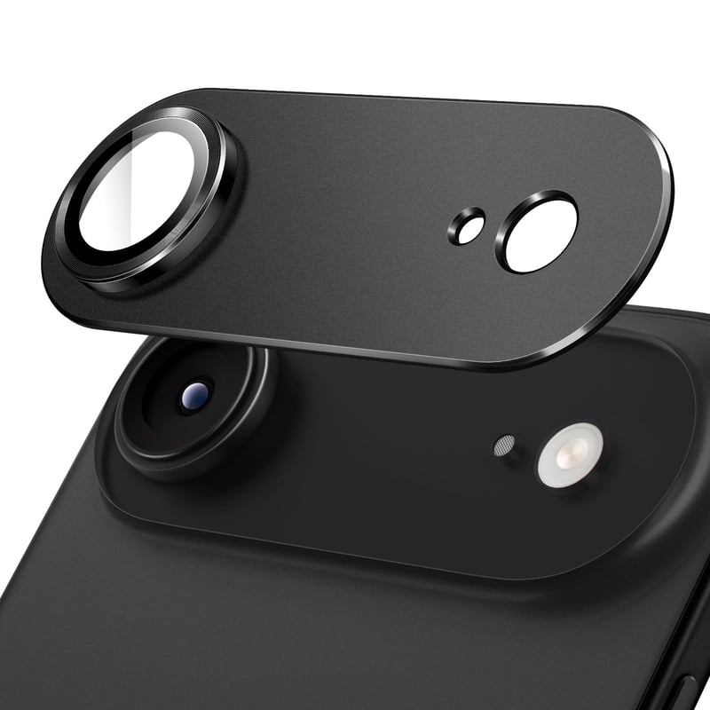 Ochranné tvrdené sklo na fotoaparát JETech iPhone Air – čierne – 1 ks