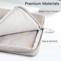 JETech Laptop Tok 13-14" MacBook Air/Pro M4/M3/M2/M1 Készülékekhez, Vízálló Ütésálló Védőtok Kiegészítő Zsebbel, Notebook Táska 4