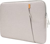JETech Laptop Tok 13-14" MacBook Air/Pro M4/M3/M2/M1 Készülékekhez, Vízálló Ütésálló Védőtok Kiegészítő Zsebbel, Notebook Táska 1