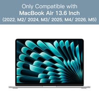 Matná antireflexná ochranná fólia na displej JETech pre MacBook Air 13" (M2-M3, 2022-2024) – 2 ks 3
