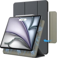 JETech Mágneses Tok iPad Air 11/10.9 M3/M2/5/4 és iPad Pro 11 Sötétszürke 1
