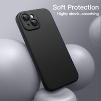 Husă din silicon magnetică JETech MagSafe pentru iPhone 13 - negru 5