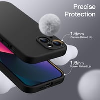 Husă din silicon magnetică JETech MagSafe pentru iPhone 13 - negru 6