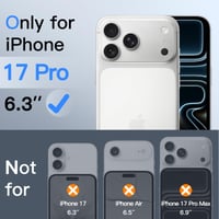Ochranné sklo na displej JETech s ochranou fotoaparátu pre iPhone 17 Pro, tvrdené sklo, 2 ks 2