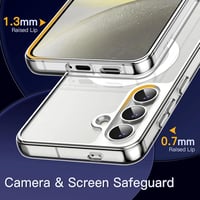 JETech Samsung Galaxy S24 5G mágneses tok, MagSafe kompatibilis, ütésálló 5