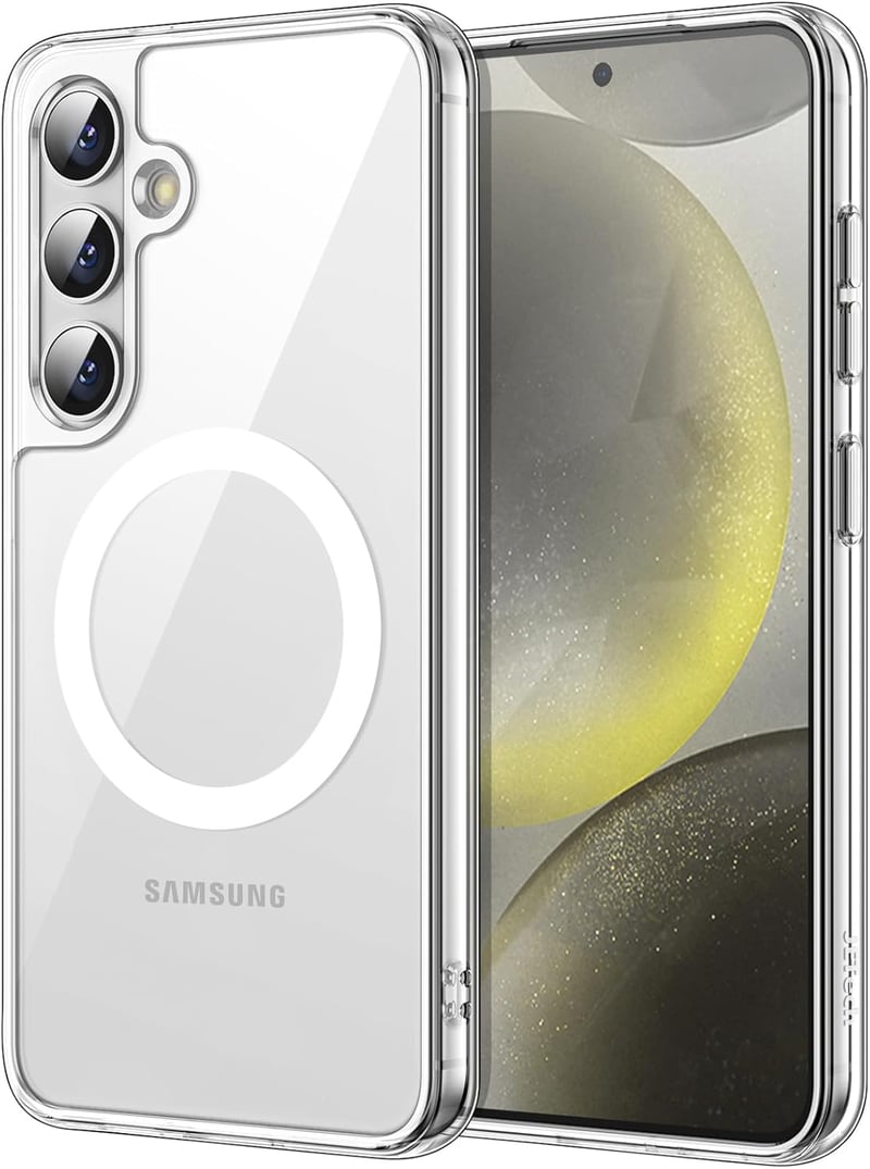 JETech Samsung Galaxy S24 5G mágneses tok, MagSafe kompatibilis, ütésálló