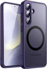 JETech Samsung Galaxy S24 5G mágneses tok, MagSafe kompatibilis, kobalt lila 1