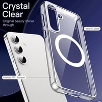 JETech Samsung Galaxy S24 5G mágneses tok, MagSafe kompatibilis, ütésálló 4