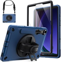JETech Samsung Galaxy Tab S9 11" Tok Képernyővédővel, S Pen Tartóval, Ütésálló Kék 1