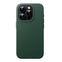 Silikónový kryt JETech pre iPhone 15 Pro 6,1 palca, kompletná ochrana, hodvábne jemný na dotyk, nárazuvzdorný, tmavozelená farba 1