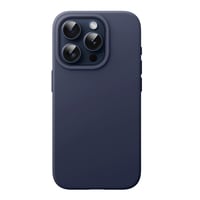 Silikónový kryt JETech na iPhone 15 Pro, nárazuvzdorný – modrý 1