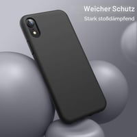 Silikónový kryt JETech pre iPhone XR, čierny 3