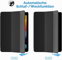 JETech iPad 9/8/7 (10,2") tok automatikus alvás/ébresztés funkcióval - fekete 7