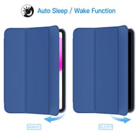 JETech tok iPad (A16) 11./10. generációhoz, Navy kék színben – védőtok iPadhez 6
