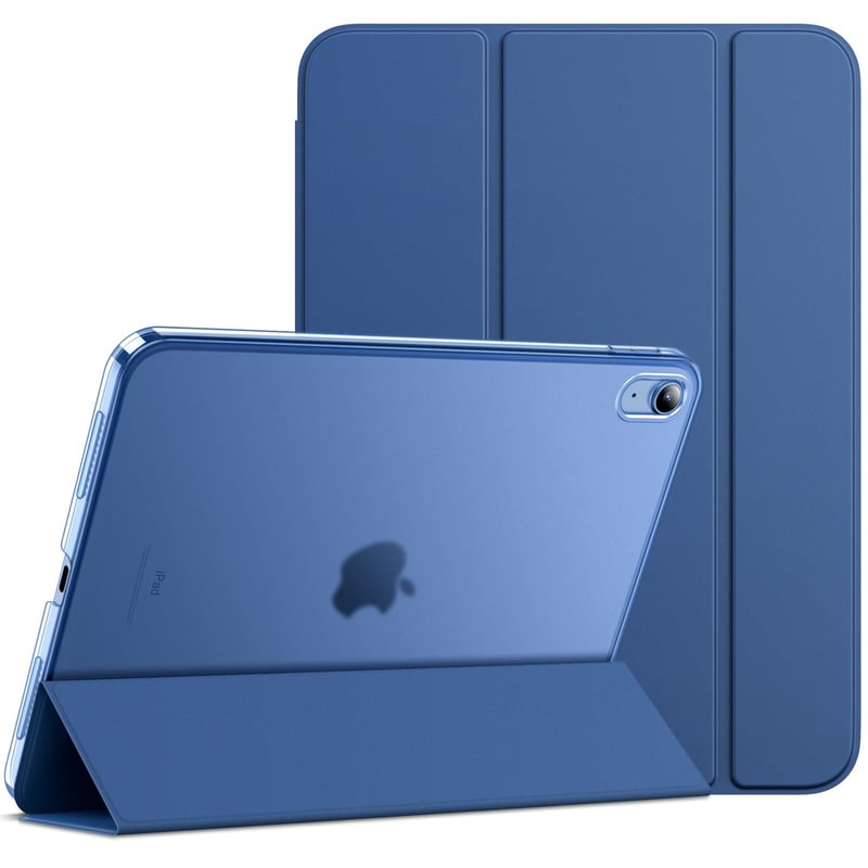 JETech tok iPad (A16) 11./10. generációhoz, Navy kék színben – védőtok iPadhez