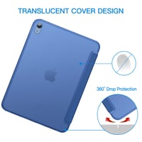 JETech tok iPad (A16) 11./10. generációhoz, Navy kék színben – védőtok iPadhez 4