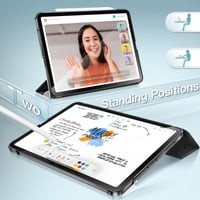 JETech maska za iPad Pro 13 inča (M4, 2024), crna – zaštitna maska za Apple tablet 5