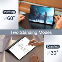 Husă JETech pentru Samsung Galaxy Tab S11 Ultra, husă de protecție de culoare neagră 5