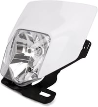 JFG RACING 12V 35W Motocross Enduro Halogén Fényszóró Fehér Maszk 3