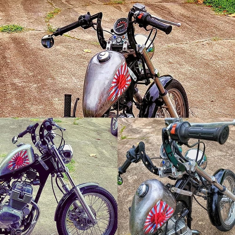 JFG RACING 22mm Z Kormány Drag Custom Bobber Chopper Cruiser Fekete Univerzális