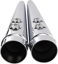 JFG RACING 4 colos kipufogócső króm megafon slipon szilenszer Harley Davidson 5