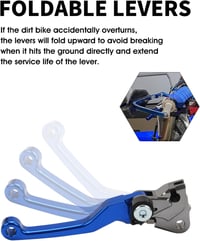 JFG RACING Féklever és Kuplung Yamaha YZ WR Kék 3