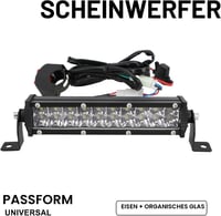 JFG RACING LED Fényszóró Pit Bike Motorkerékpárhoz 7/8 Inch Kormányhoz 2