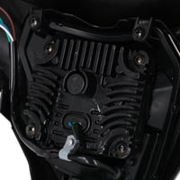 JFG RACING Motocross Fényszóró Maszk Univerzális Motorkerékpár Lámpa Burkolat 6