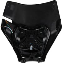 JFG RACING Motocross Fényszóró Maszk Univerzális Motorkerékpár Lámpa Burkolat 4