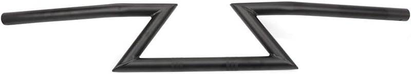 JFG RACING Motorkerékpár Z Kormány 25mm Drag Bar Sportster Cruiser XL 883 1200 Fekete