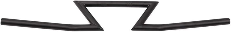 JFG RACING Motorkerékpár Z Kormány 25mm Drag Bar Sportster Cruiser XL 883 1200 Fekete